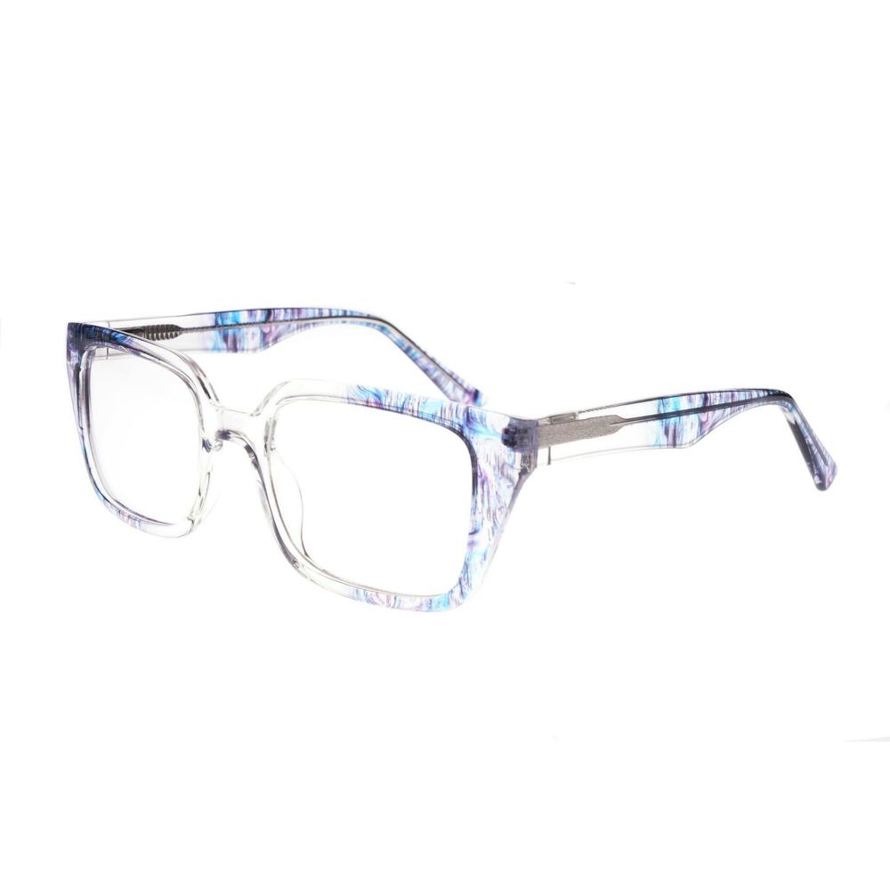 NEW SUCCESS SS-140 Crystal & Blue Eyeglasses 54/20/145